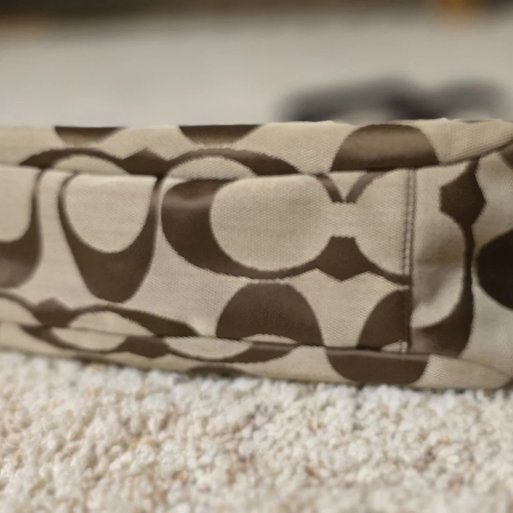 Brown Designer Tote Bag - Picture 3 of 10